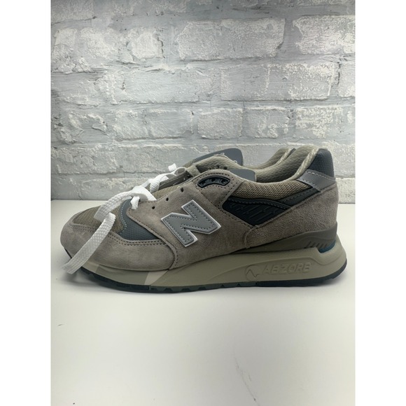 New Balance 998 Made in USAReflective Silver Size 9Running Shoe U998GR